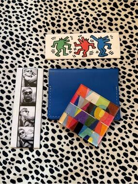 MoMA Bundle: Card Wallet, Keith Haring, Andy Warhol & colorful MoMA magnets